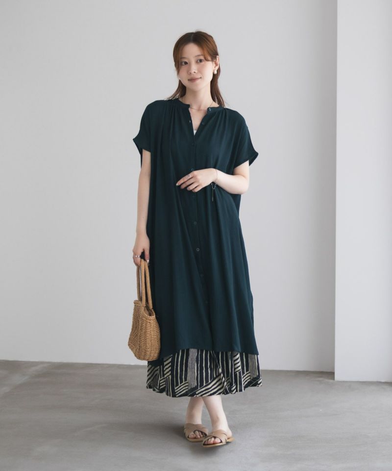 Howdy Marie  インドファブリック 前開きワンピース レディース商品画像-20