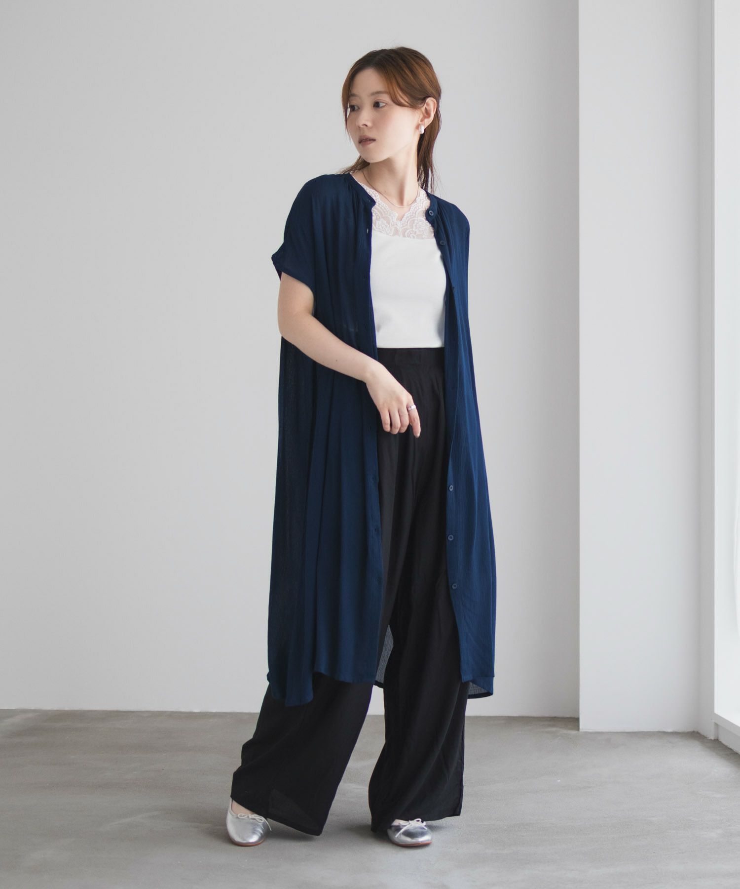 Howdy Marie  インドファブリック 前開きワンピース レディース商品画像-30