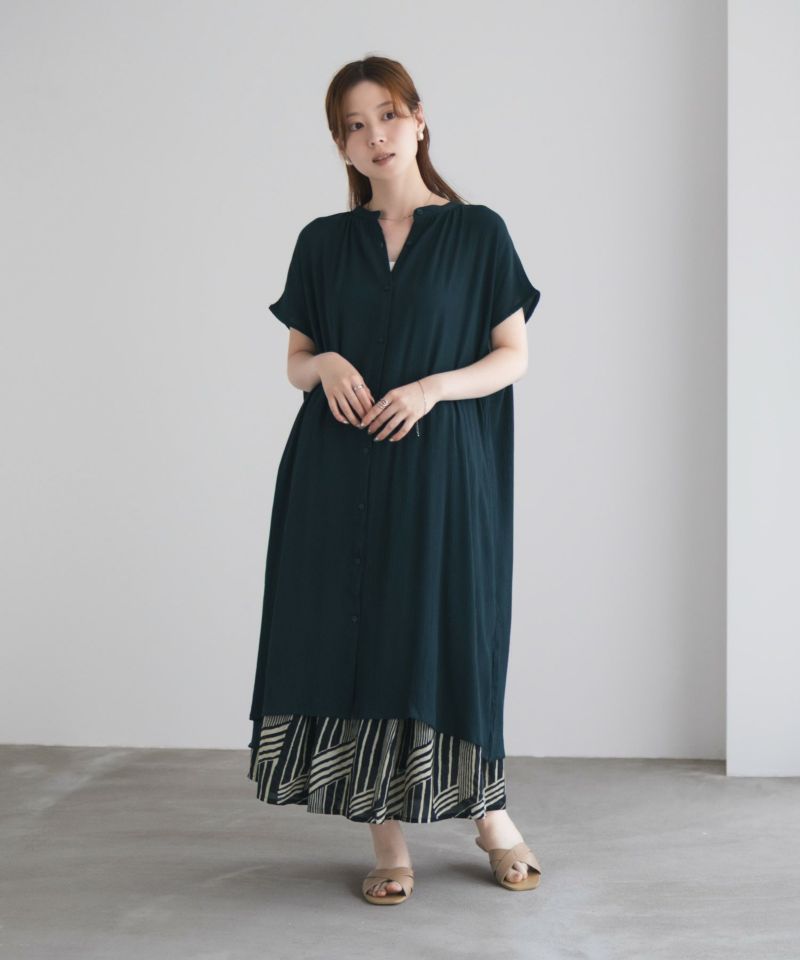 Howdy Marie  インドファブリック 前開きワンピース レディース商品画像-32