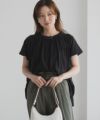 Howdy Marie インドファブリック ギャザーTシャツ レディース ネコポス 対応商品
