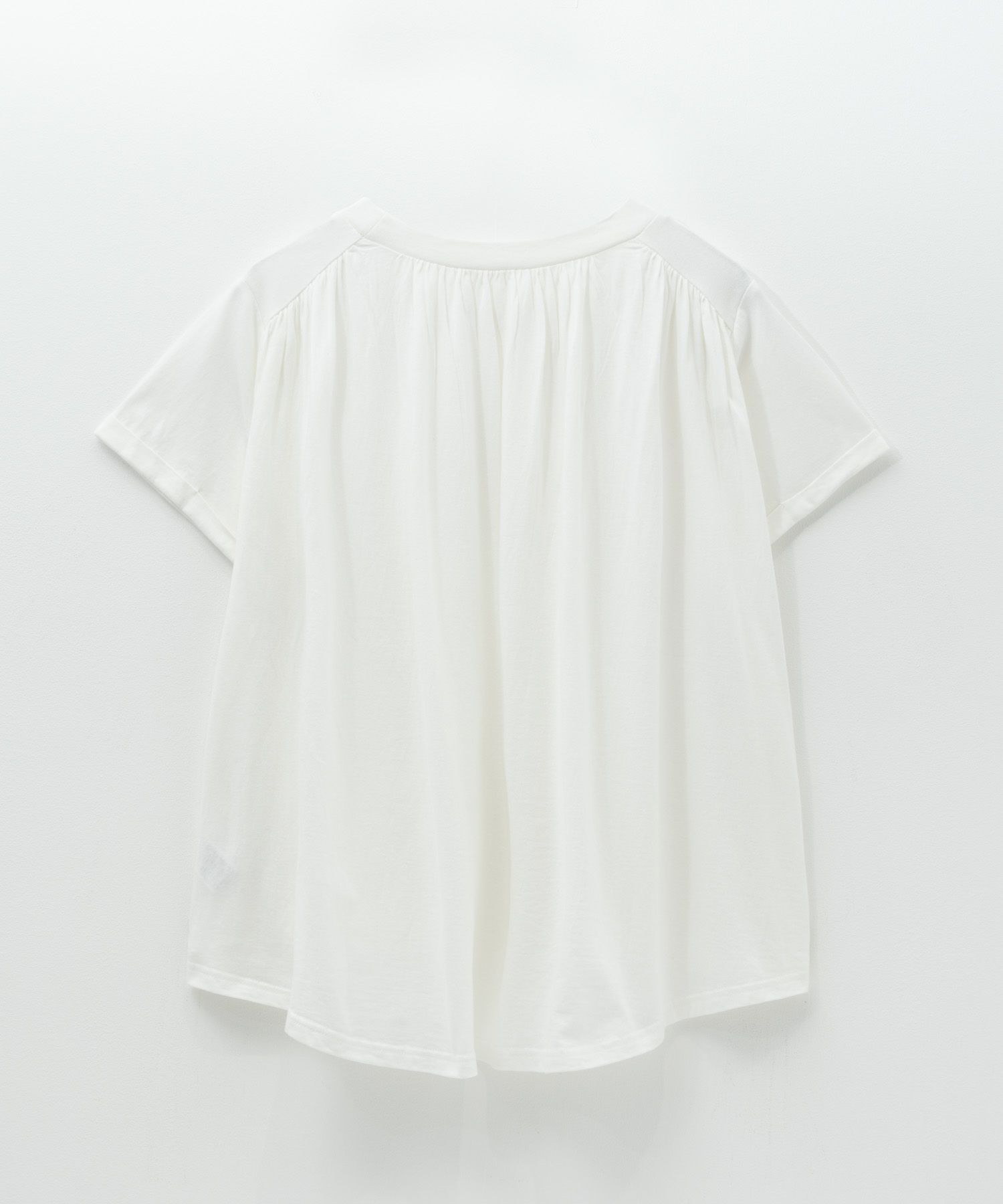 Howdy Marie インドファブリック ギャザーTシャツ レディース ネコポス 対応商品