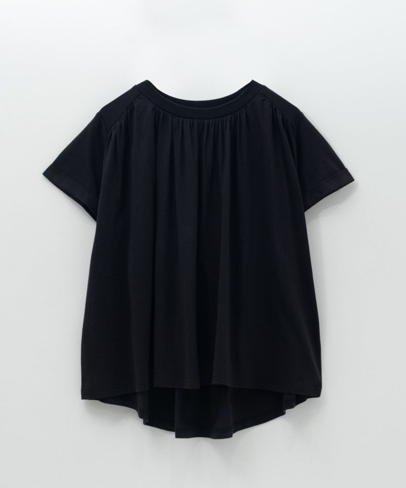 Howdy Marie  インドファブリック ギャザーTシャツ レディース メール便 対応商品商品画像-23