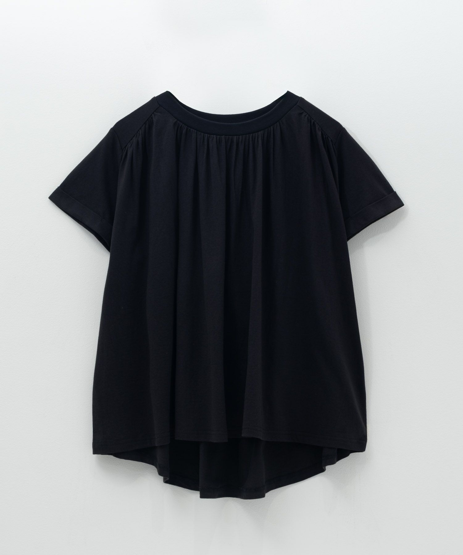 Howdy Marie  インドファブリック ギャザーTシャツ レディース メール便 対応商品商品画像-23