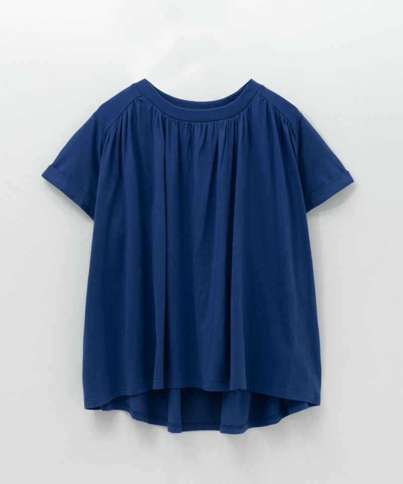 Howdy Marie  インドファブリック ギャザーTシャツ レディース メール便 対応商品商品画像-25