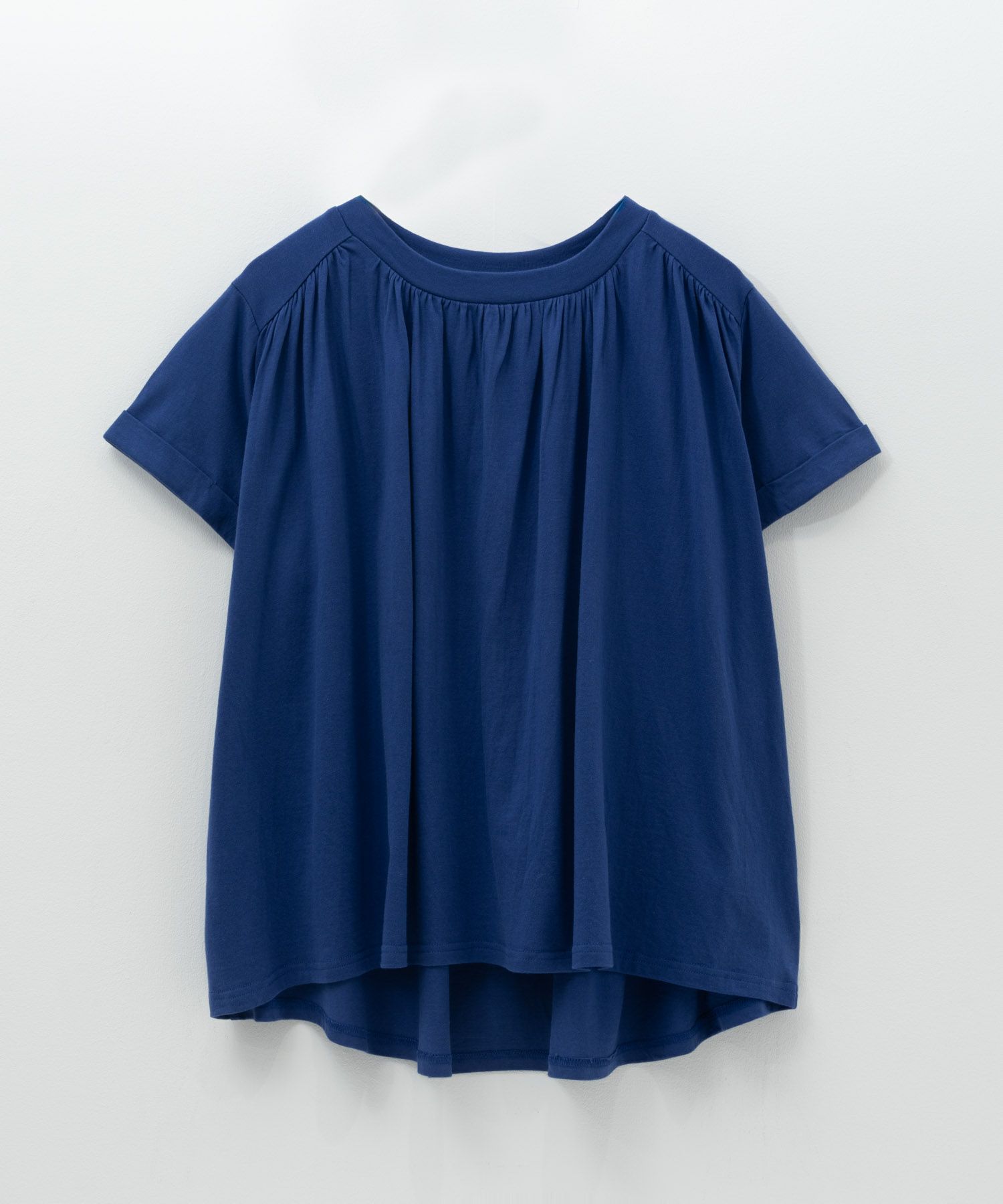 Howdy Marie  インドファブリック ギャザーTシャツ レディース メール便 対応商品商品画像-25