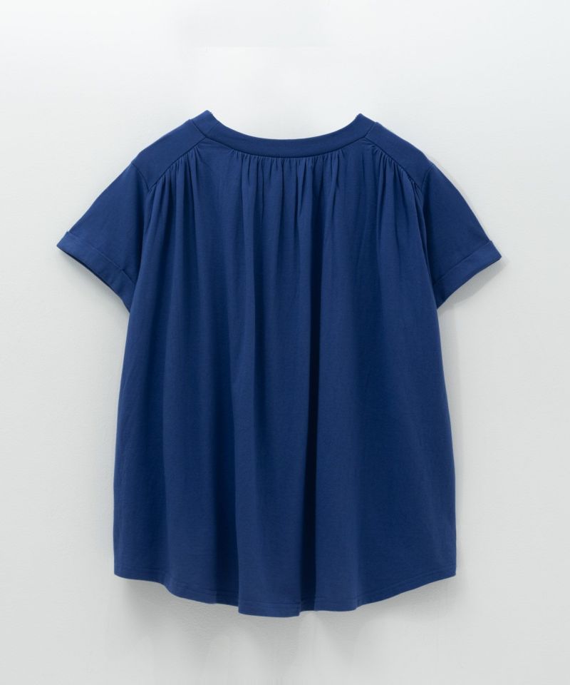 Howdy Marie  インドファブリック ギャザーTシャツ レディース メール便 対応商品商品画像-26