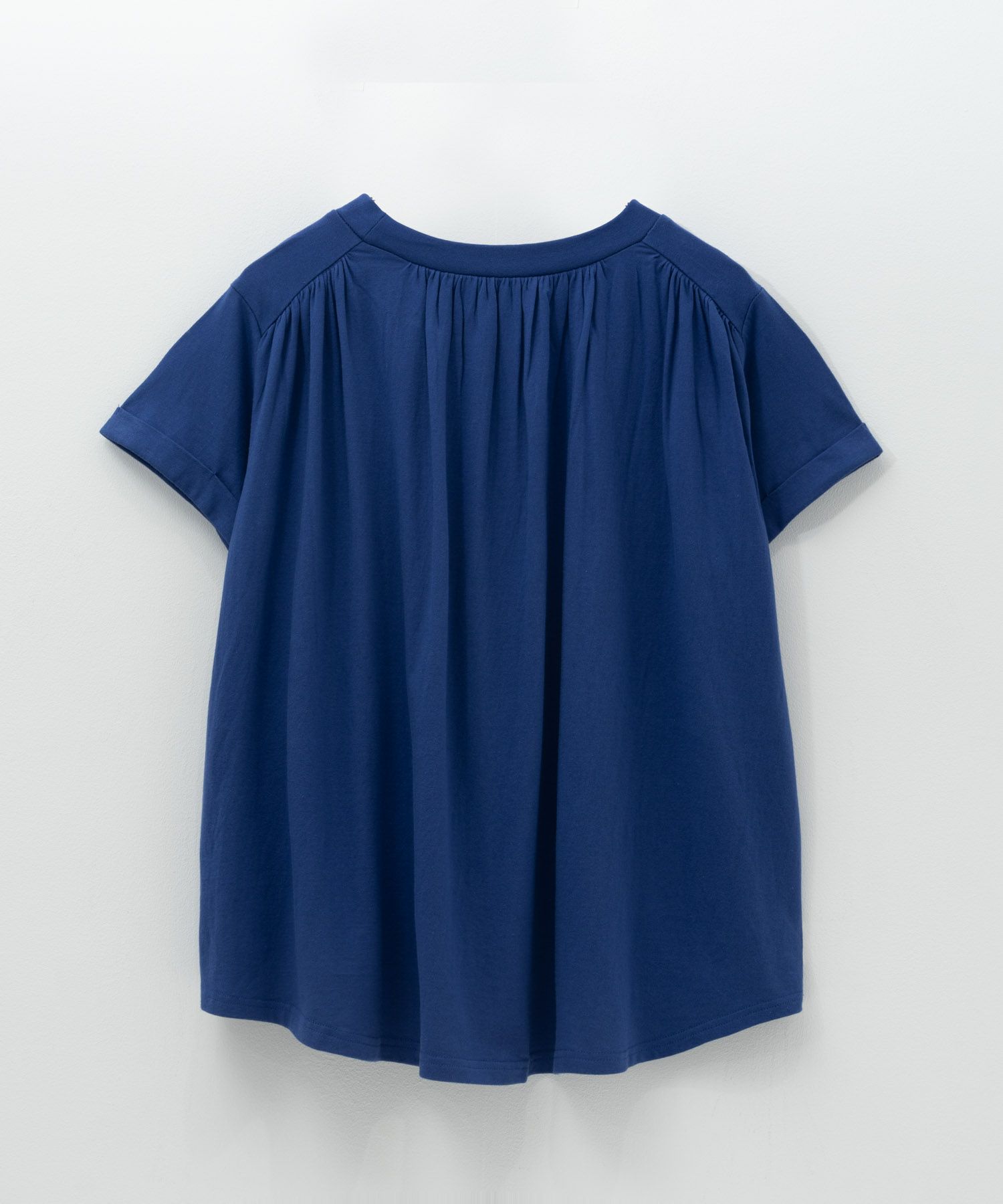 Howdy Marie  インドファブリック ギャザーTシャツ レディース メール便 対応商品商品画像-26