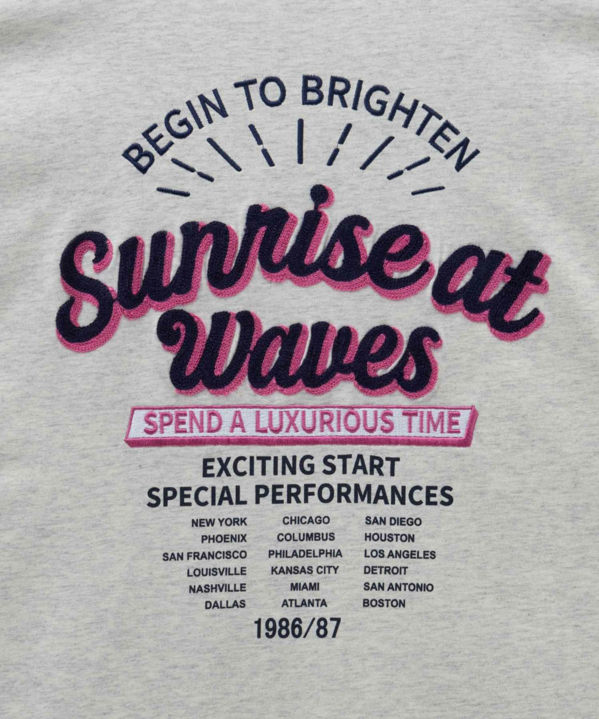 UNDERWRAPS 刺繍ラウンドビッグシルエットTシャツ レディース ネコポス 対応商品