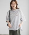 CONVERSE  袖ロールアップTシャツ レディース メール便 対応商品商品サムネイル-2