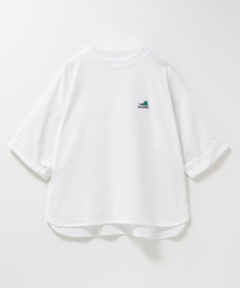 CONVERSE  袖ロールアップTシャツ レディース メール便 対応商品商品画像-23