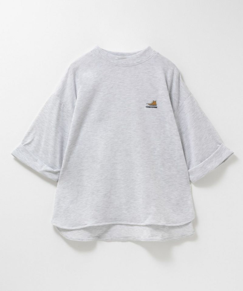 CONVERSE  袖ロールアップTシャツ レディース メール便 対応商品商品画像-25