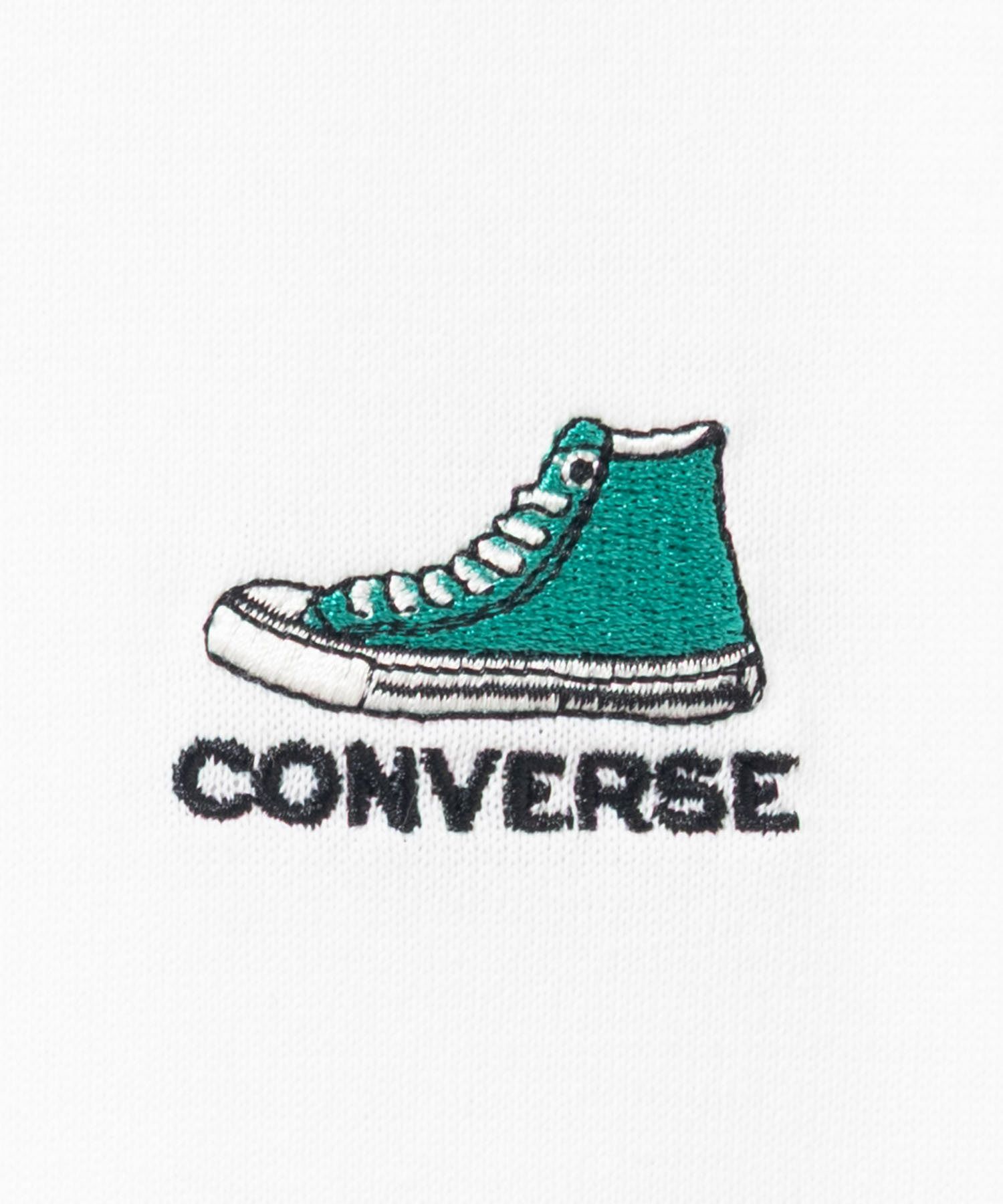 CONVERSE 袖ロールアップTシャツ レディース ネコポス 対応商品