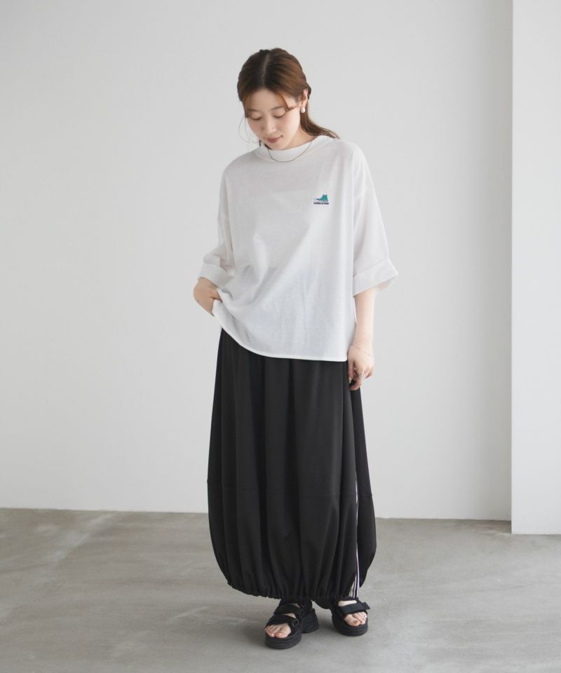 CONVERSE 袖ロールアップTシャツ レディース メール便 対応商品商品画像-37