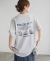 CONVERSE 刺繍プリントルーズTシャツ レディース ネコポス 対応商品