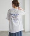 CONVERSE  刺繍プリントルーズTシャツ レディース メール便 対応商品商品サムネイル-7