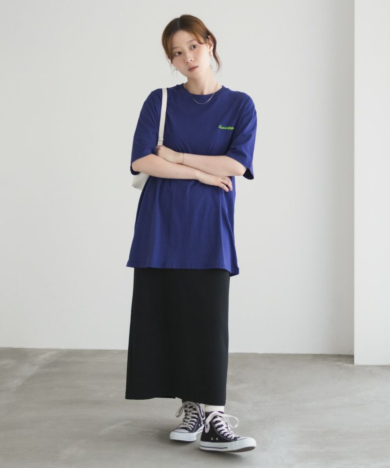 CONVERSE  刺繍プリントルーズTシャツ レディース メール便 対応商品商品画像-16