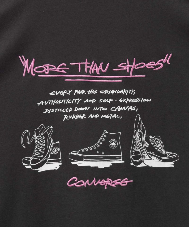 CONVERSE  刺繍プリントルーズTシャツ レディース メール便 対応商品商品画像-36