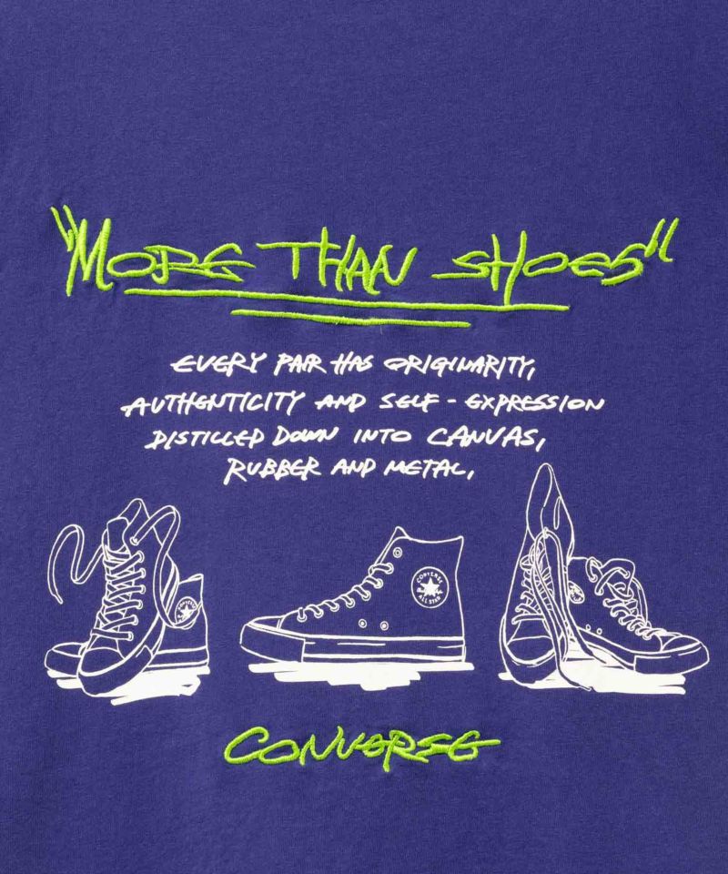 CONVERSE  刺繍プリントルーズTシャツ レディース メール便 対応商品商品画像-38