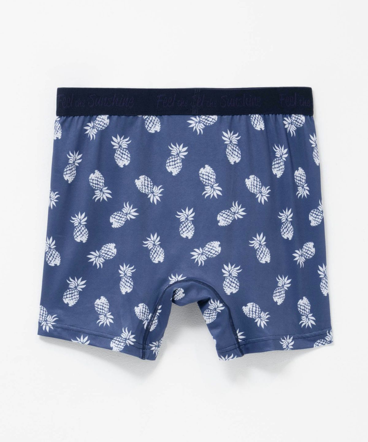 NAVY メッシュボクサーパンツ パイナップル柄 メンズ ネコポス 対応商品