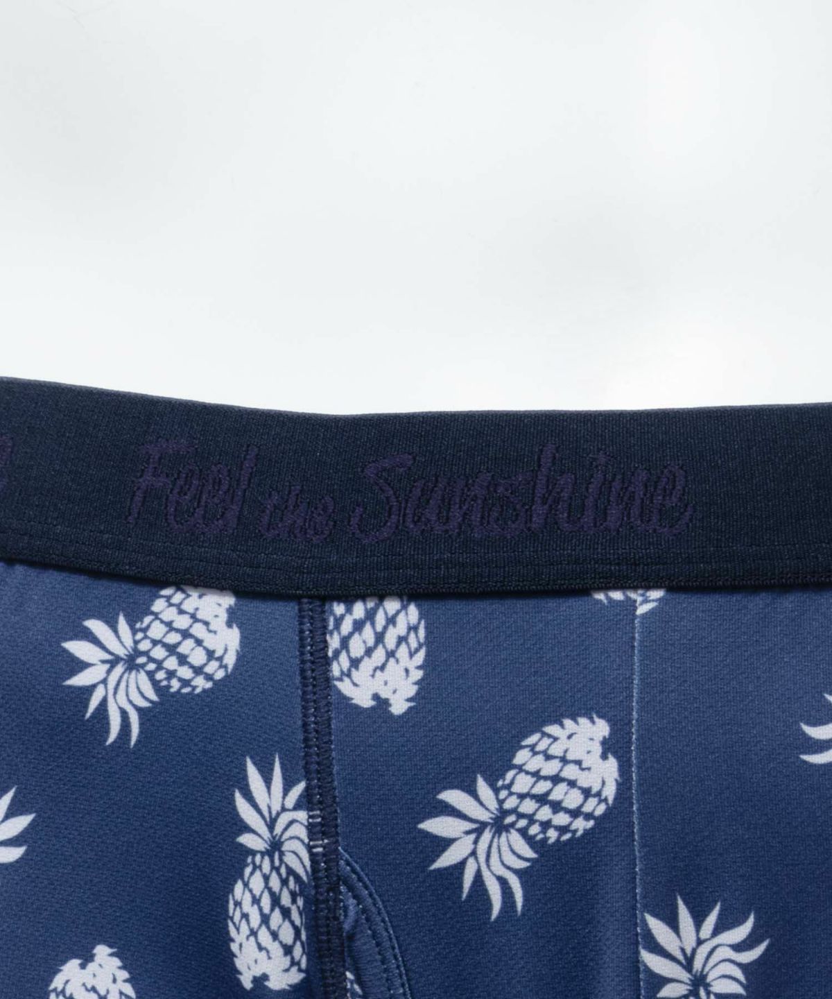 NAVY メッシュボクサーパンツ パイナップル柄 メンズ ネコポス 対応商品