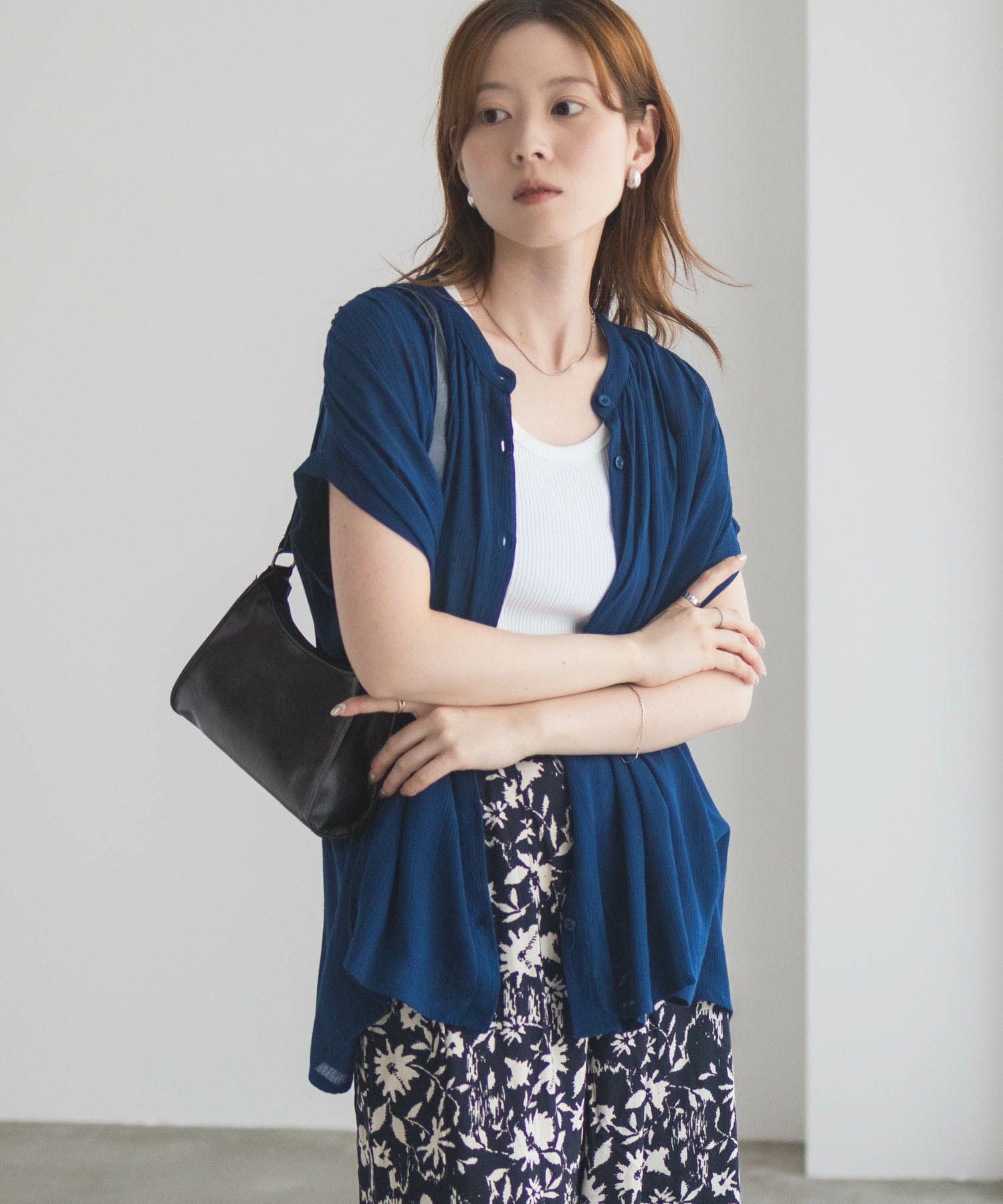 Howdy Marie インドファブリック ギャザーブラウス レディース商品画像-19