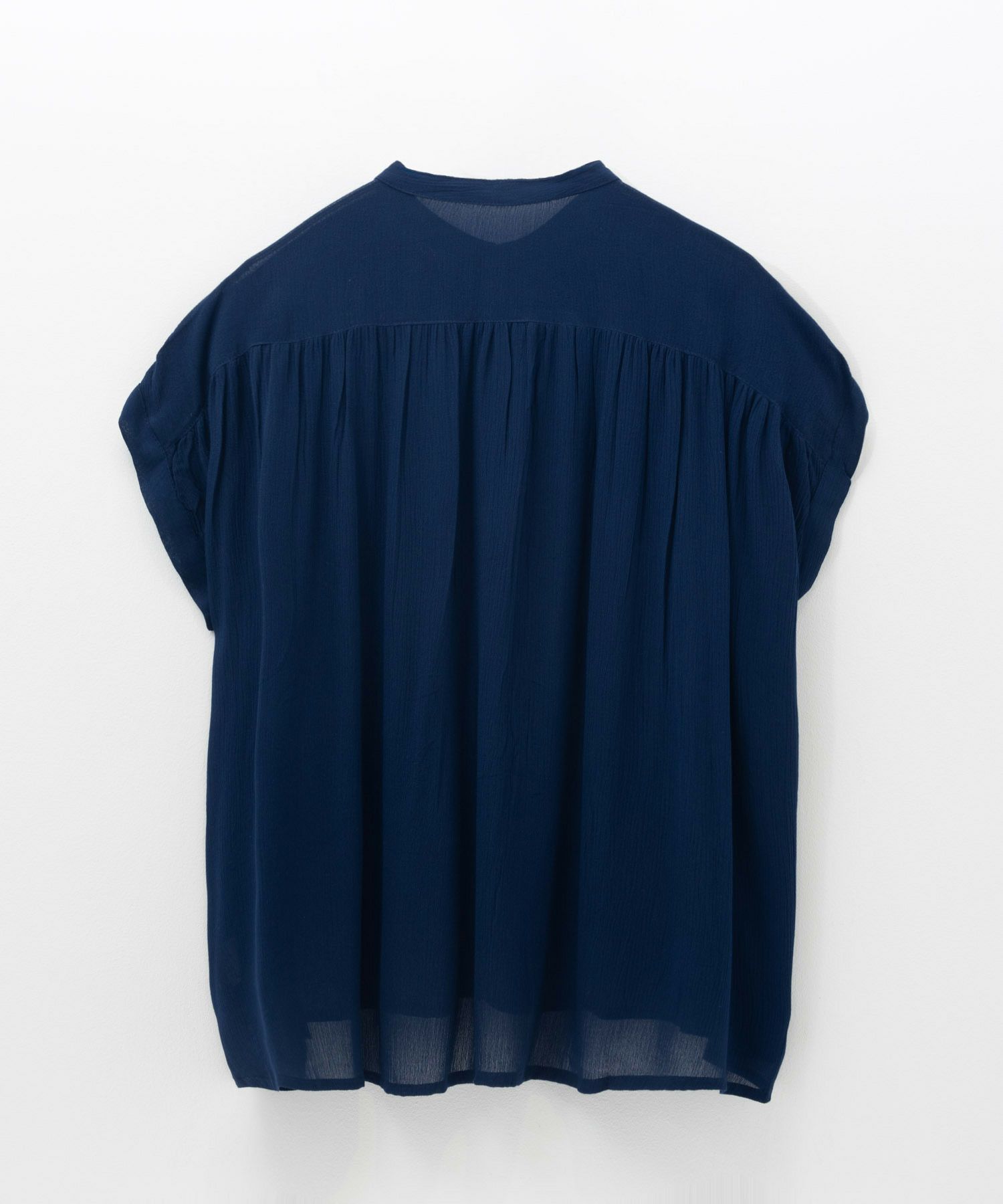 Howdy Marie インドファブリック ギャザーブラウス レディース