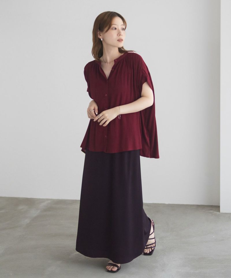 Howdy Marie  インドファブリック ギャザーブラウス レディース商品画像-32