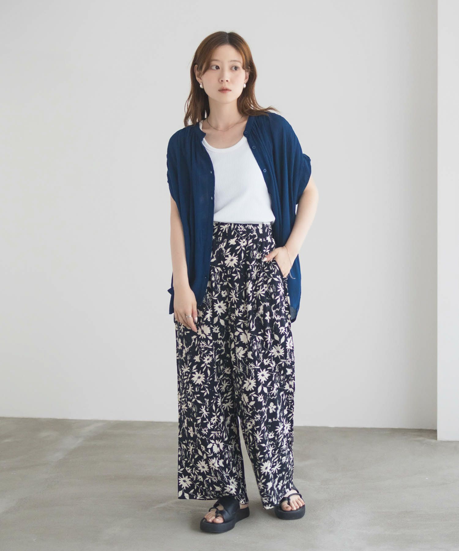 Howdy Marie  インドファブリック ギャザーブラウス レディース商品サムネイル-33