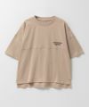 T-GRAPHICS ロゴ5分袖ビッグTシャツ キッズ ネコポス 対応商品