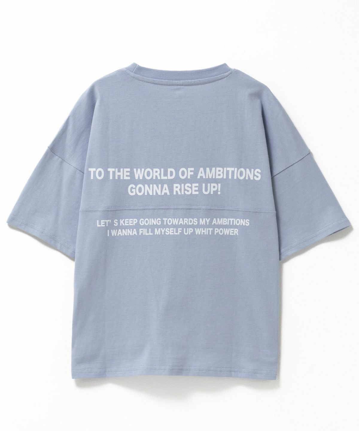 T-GRAPHICS 切替5分袖ビッグTシャツ キッズ ネコポス 対応商品