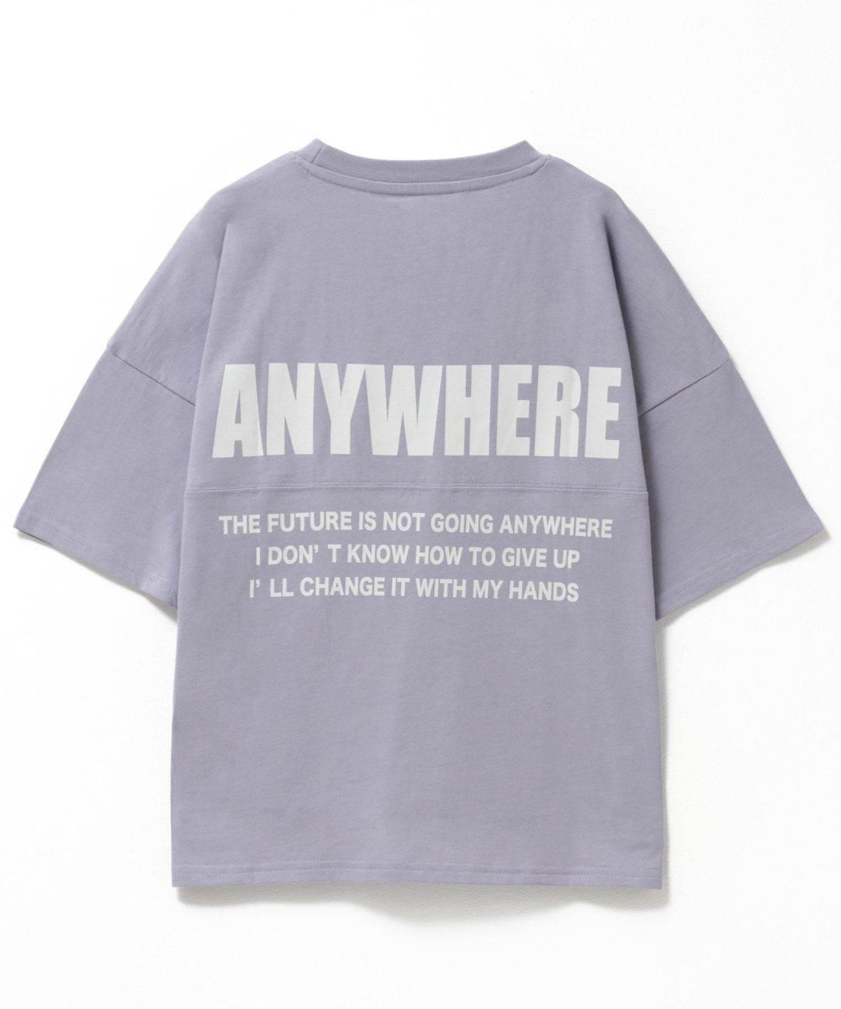 T-GRAPHICS 切替5分袖ビッグTシャツ キッズ ネコポス 対応商品