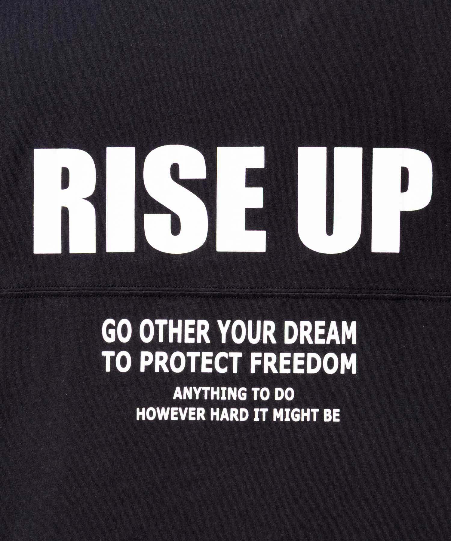 T-GRAPHICS  切替5分袖ビッグTシャツ キッズ メール便 対応商品商品画像-7