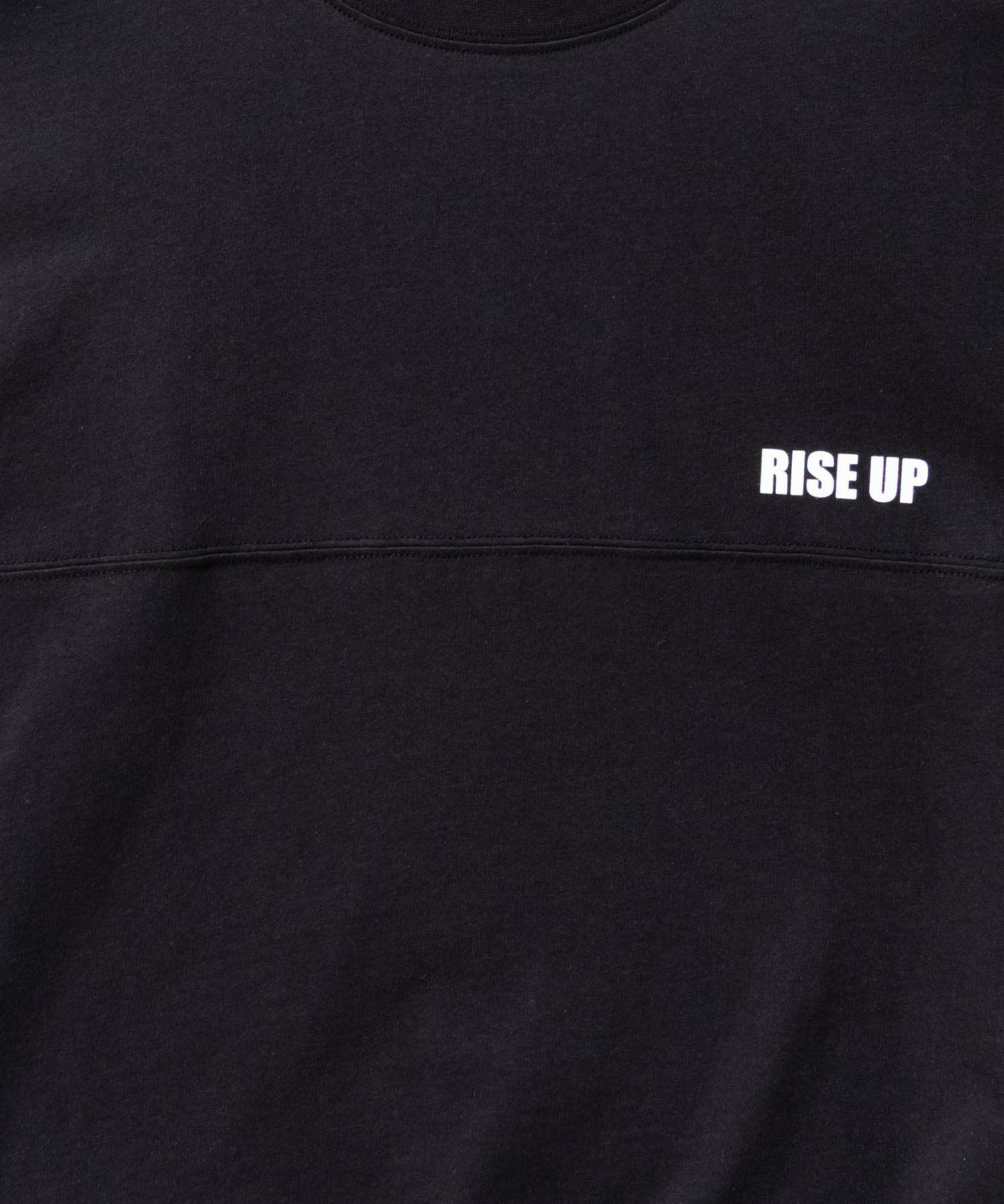 T-GRAPHICS 切替5分袖ビッグTシャツ キッズ ネコポス 対応商品