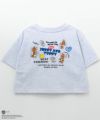 Tom and Jerry ショート丈胸刺繍Tシャツ キッズ メール便 対応商品商品サムネイル-2