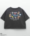 Tom and Jerry ショート丈胸刺繍Tシャツ キッズ メール便 対応商品商品サムネイル-4
