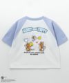 Tom and Jerry ショート丈胸刺繍Tシャツ キッズ メール便 対応商品商品サムネイル-2