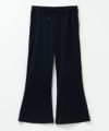NAVY リブワイドフレアパンツ キッズ