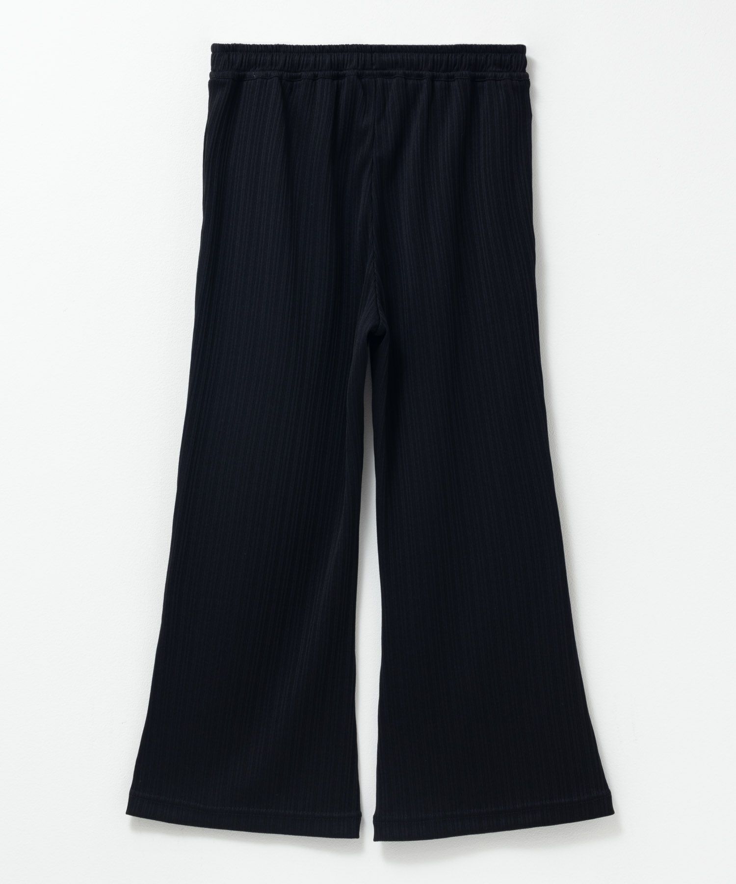 nAvy リブワイドフレアパンツ キッズ商品サムネイル-4