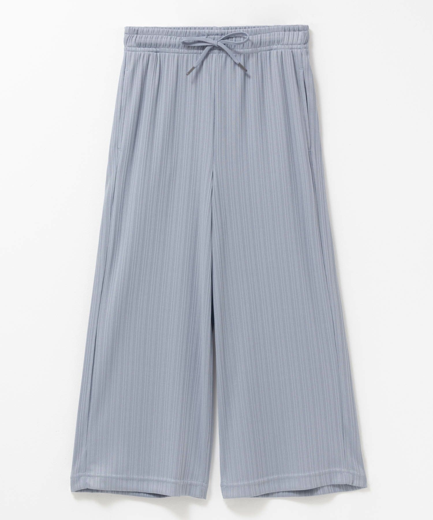 NAVY リブワイドパンツ キッズ