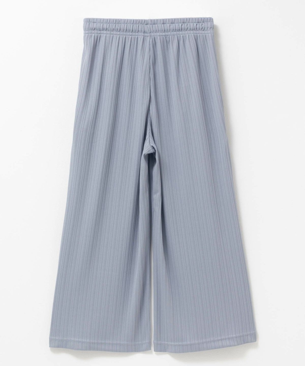 NAVY リブワイドパンツ キッズ