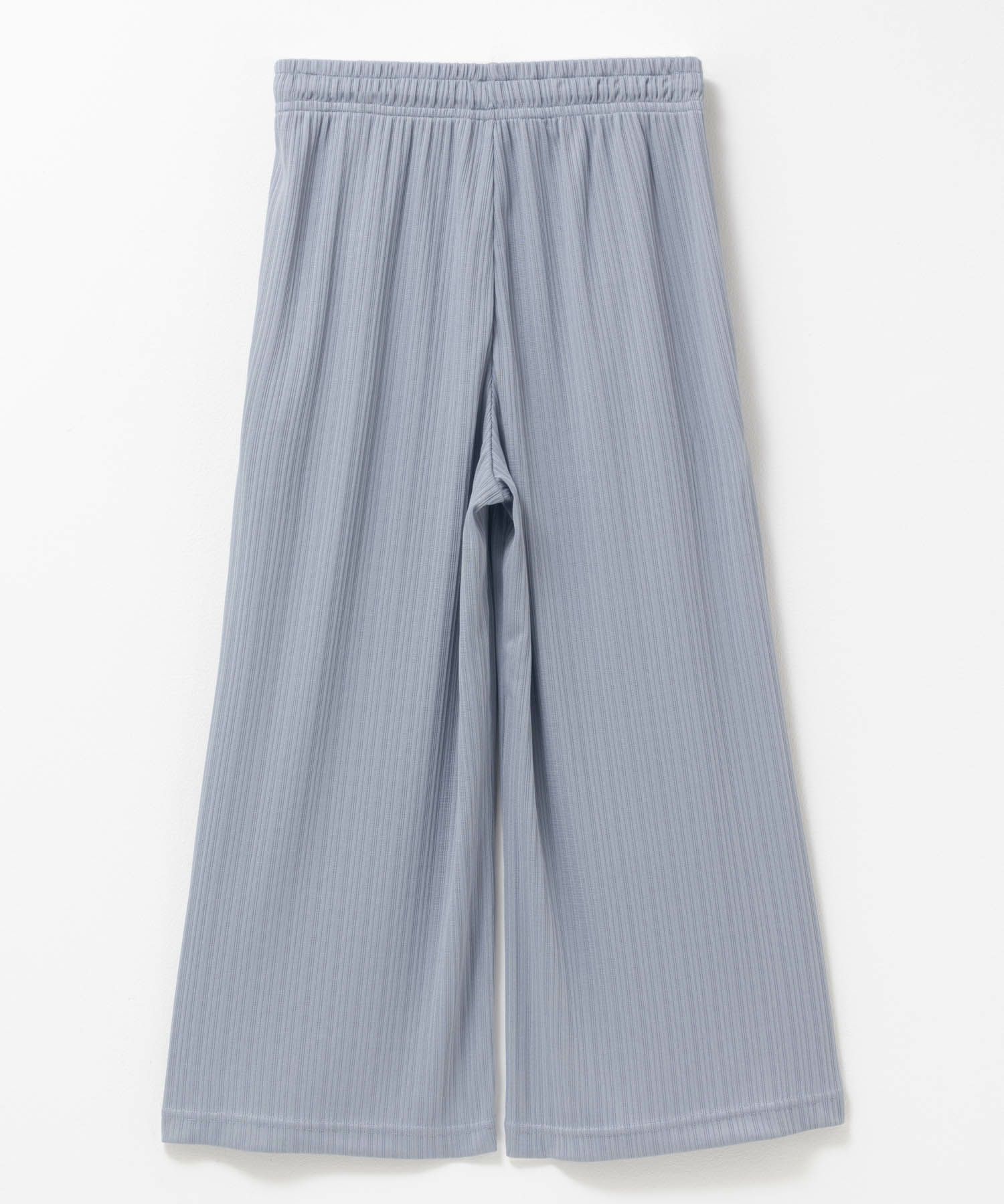 NAVY リブワイドパンツ キッズ