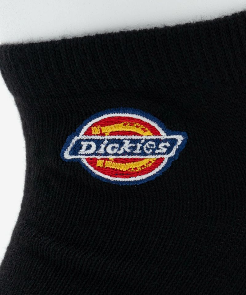 Dickies アンクルソックス ロゴ平編み刺繍 3足組 メンズ