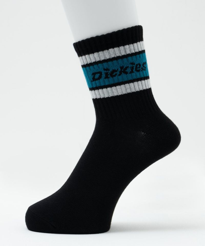 Dickies クォーターソックス ラインロゴ 3足組 メンズ