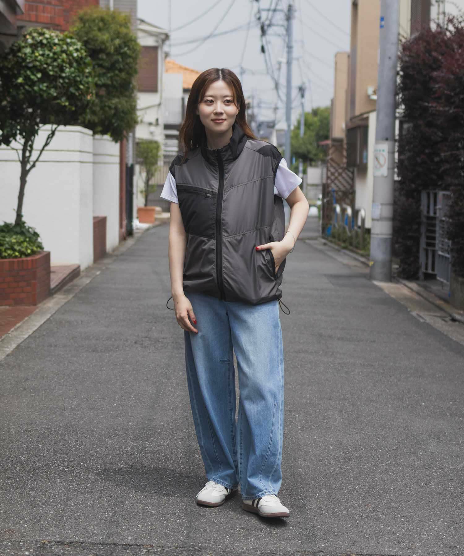 NAVY  空調風神服(R)×EXFROZEN ファン付きベスト メンズ商品サムネイル-9