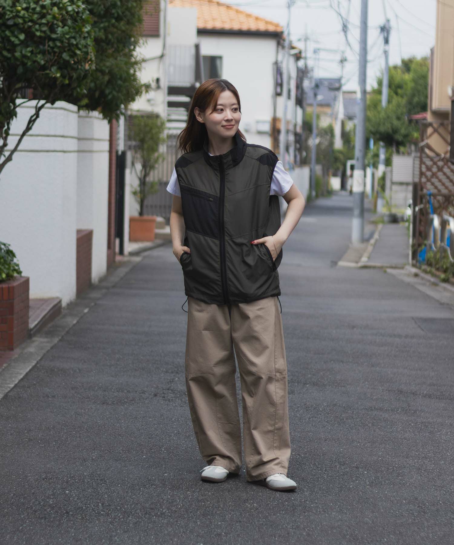 NAVY  空調風神服(R)×EXFROZEN ファン付きベスト メンズ商品サムネイル-21