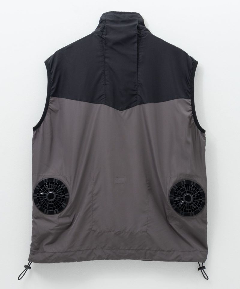 NAVY 空調風神服(R)×EXFROZEN ファン付きベスト メンズ商品画像-23