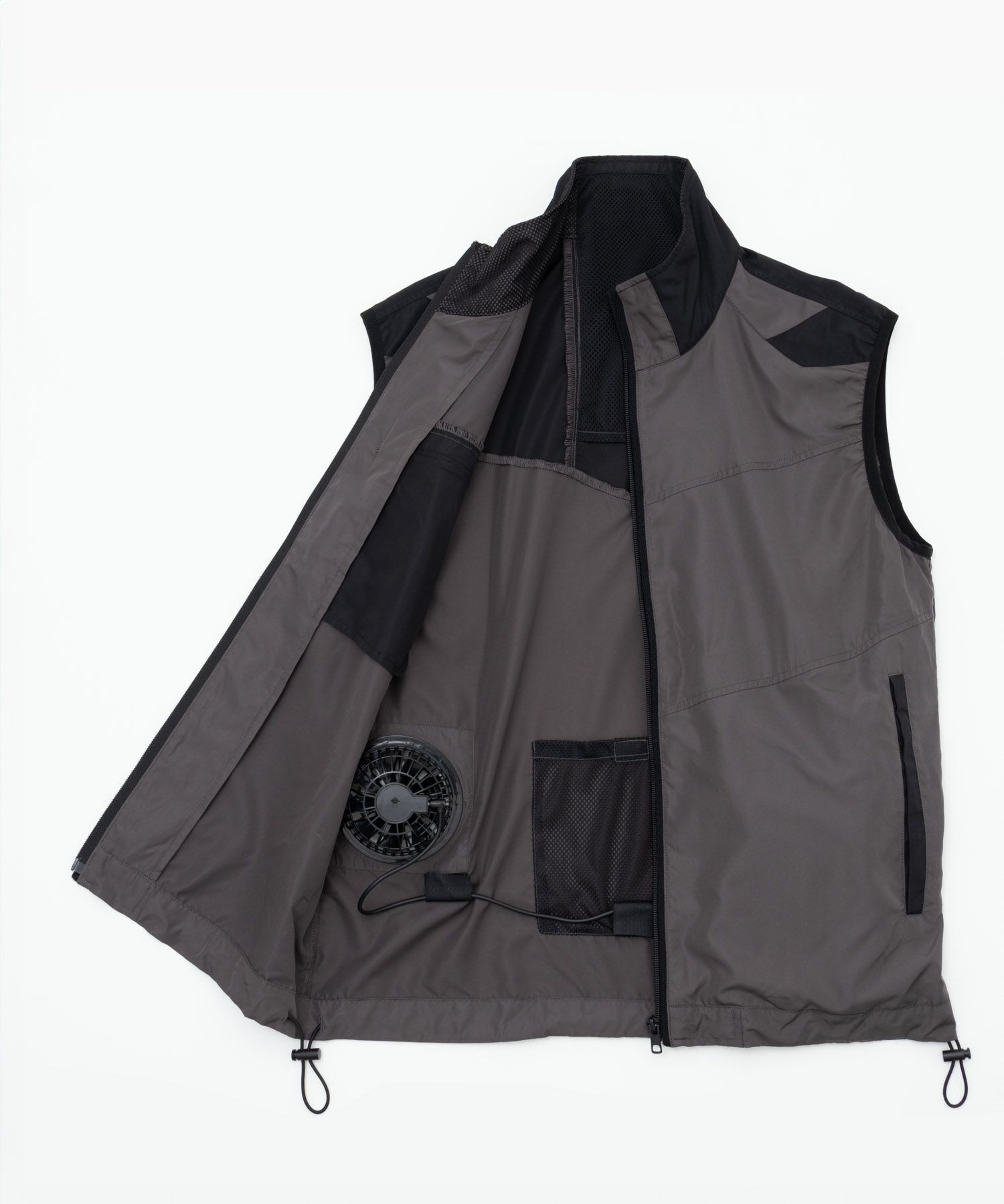 NAVY  空調風神服(R)×EXFROZEN ファン付きベスト メンズ商品サムネイル-29
