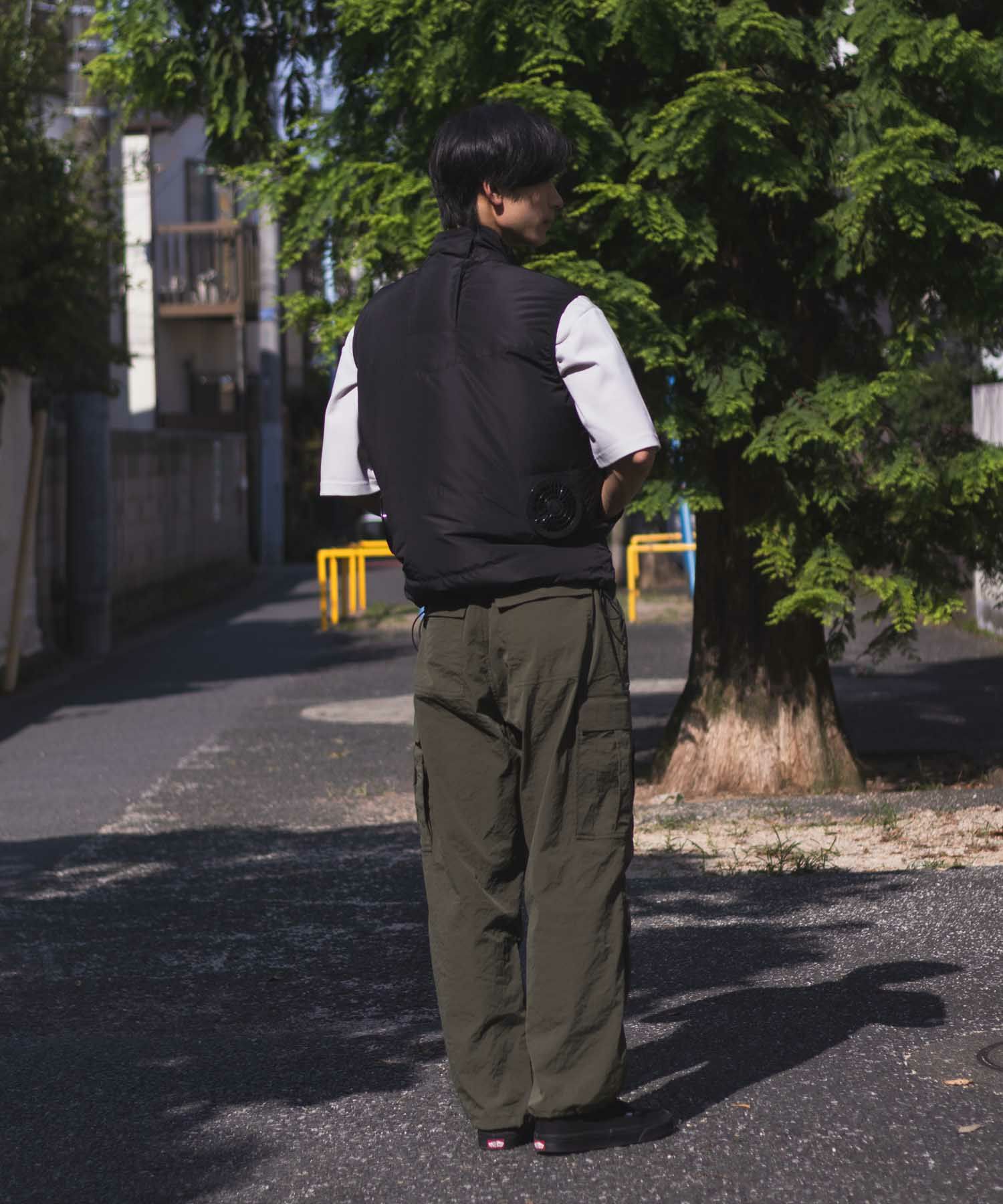 NAVY  空調風神服(R)×EXFROZEN ファン付きベスト メンズ商品画像-39