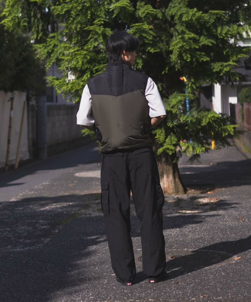 NAVY  空調風神服(R)×EXFROZEN ファン付きベスト メンズ商品画像-40