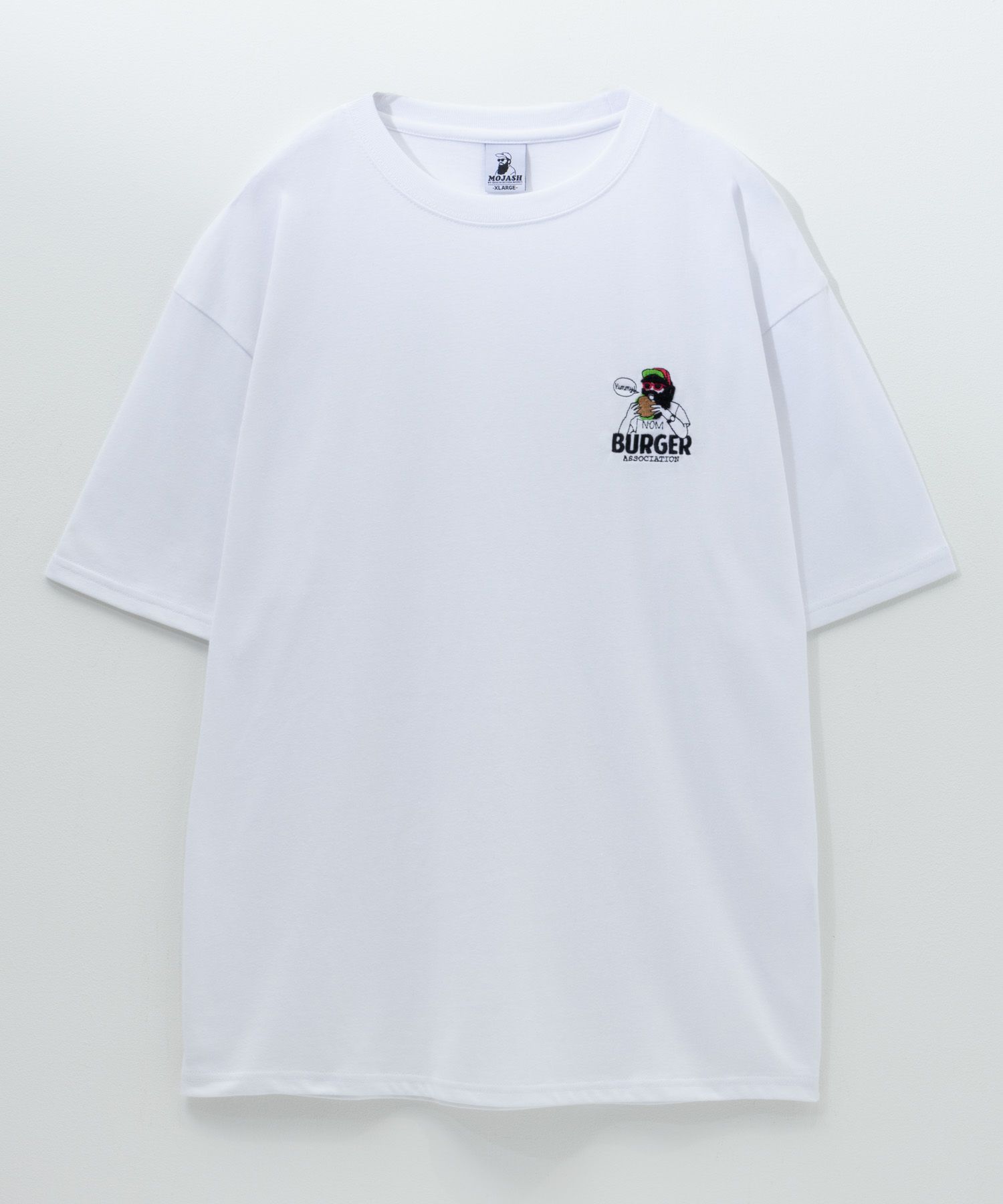 ひげサガラ刺繍ワンポイントTシャツ メンズ ネコポス 対応商品